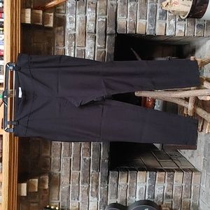 Women's Est 1946 Black Pants; size 16
